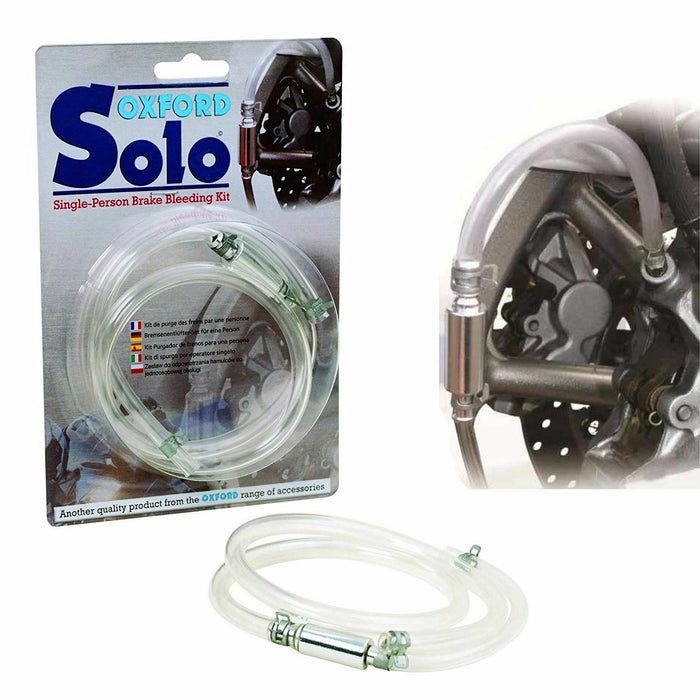Universal Oxford Universal Motorcycle Solo Brake Bleeding Kit OF379