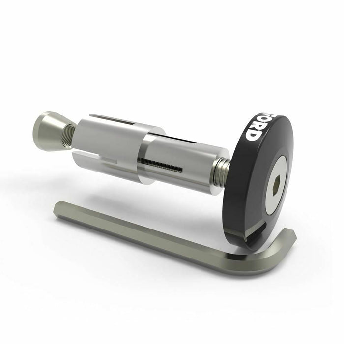 Universal Oxford Motorcycle Slim Flat Aluminium Handlebar Bar Ends Black OX598