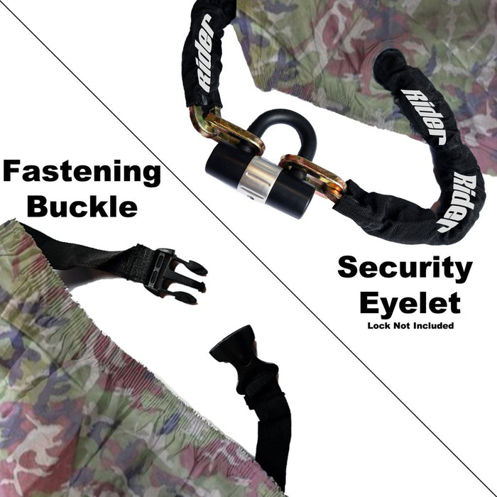 Universal Rider Products Extra Large Waterproof Motorcycle Cover Camouflage RP303