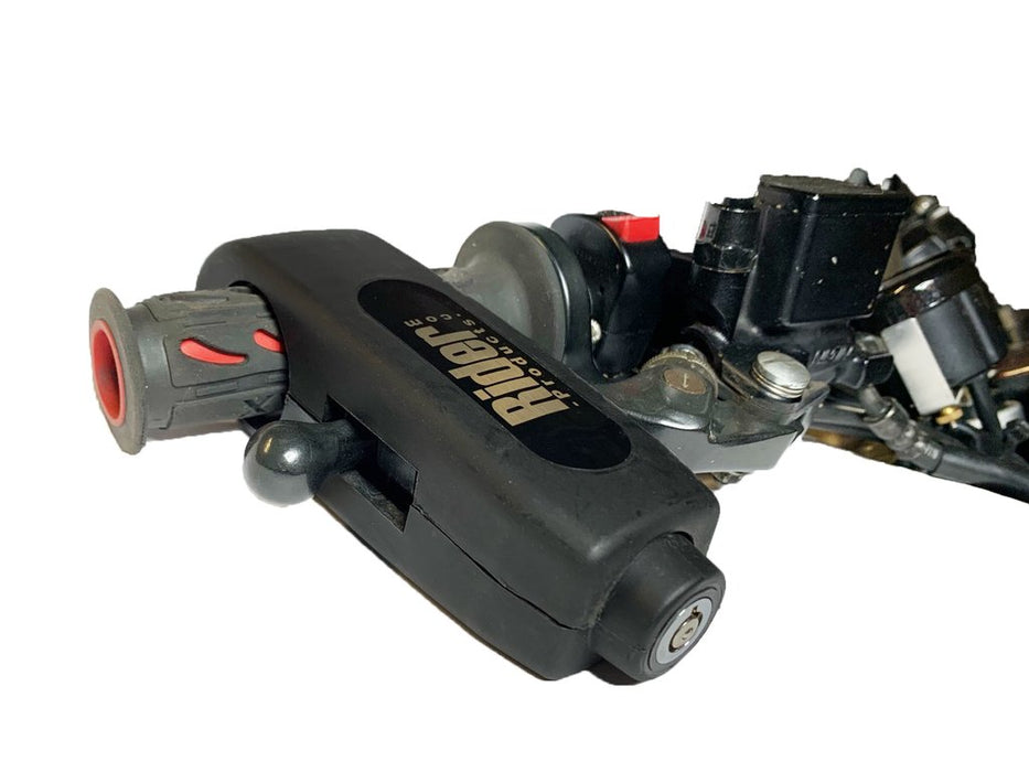 Universal Rider Products Motorcycle Motorbike Brake Lever Throttle Lock Black RP50