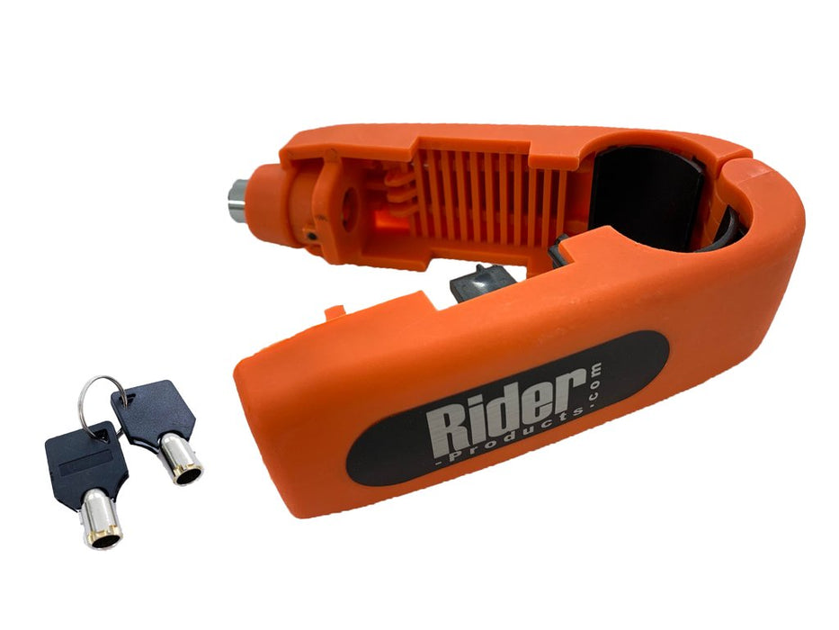 Universal Rider Products Motorcycle Motorbike Brake Lever Throttle Lock Orange RP58