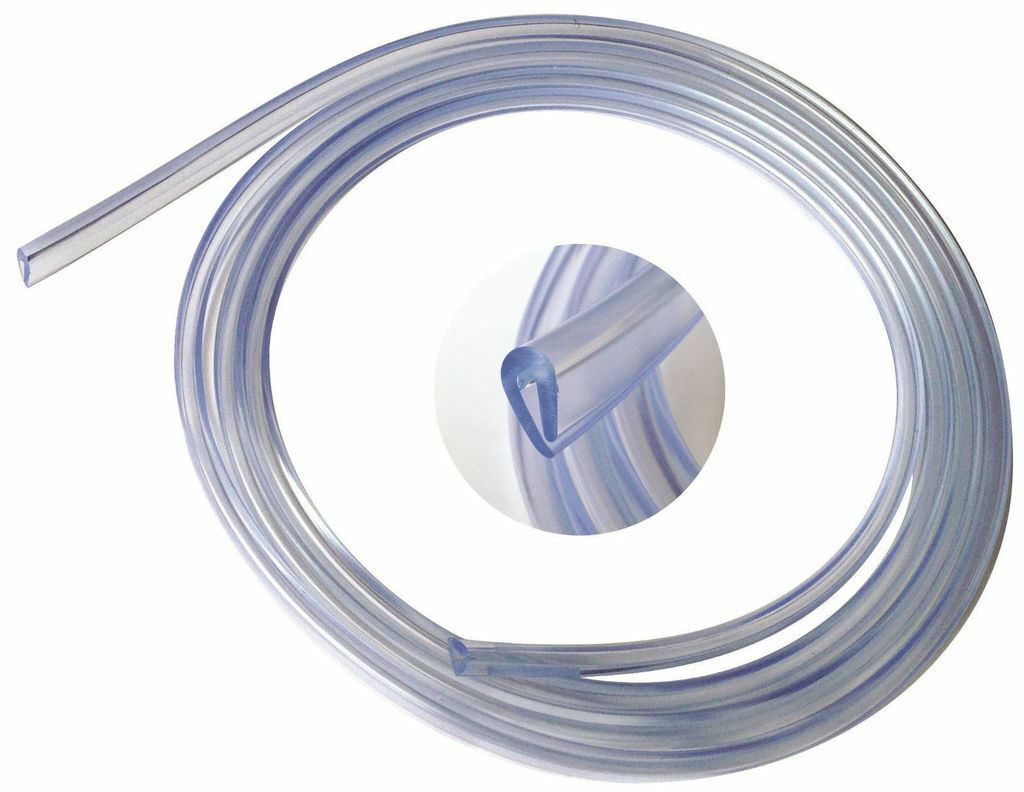 Universal Fit Clear Door Edge Protector Guard Strip Moulding 2 Meter SWDP2