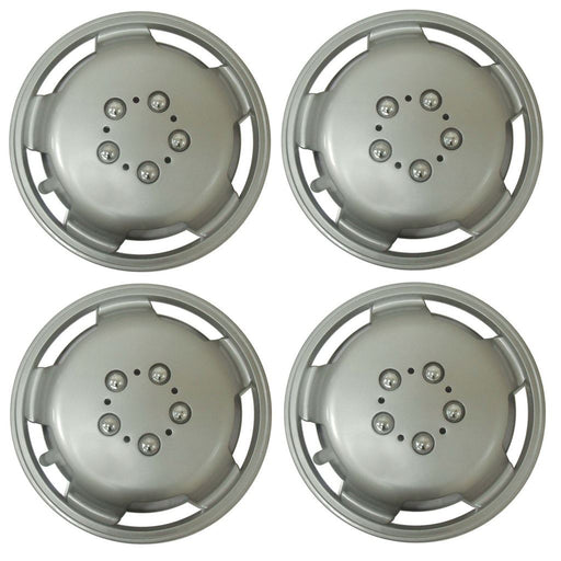 Universal 16 Inch Silver Deep Dish Wheel Trims Hub Caps 16" SWUX100
